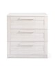 Atlas 3 Piece Cotbed Set with Dresser Changer and Wardrobe- White image number 4